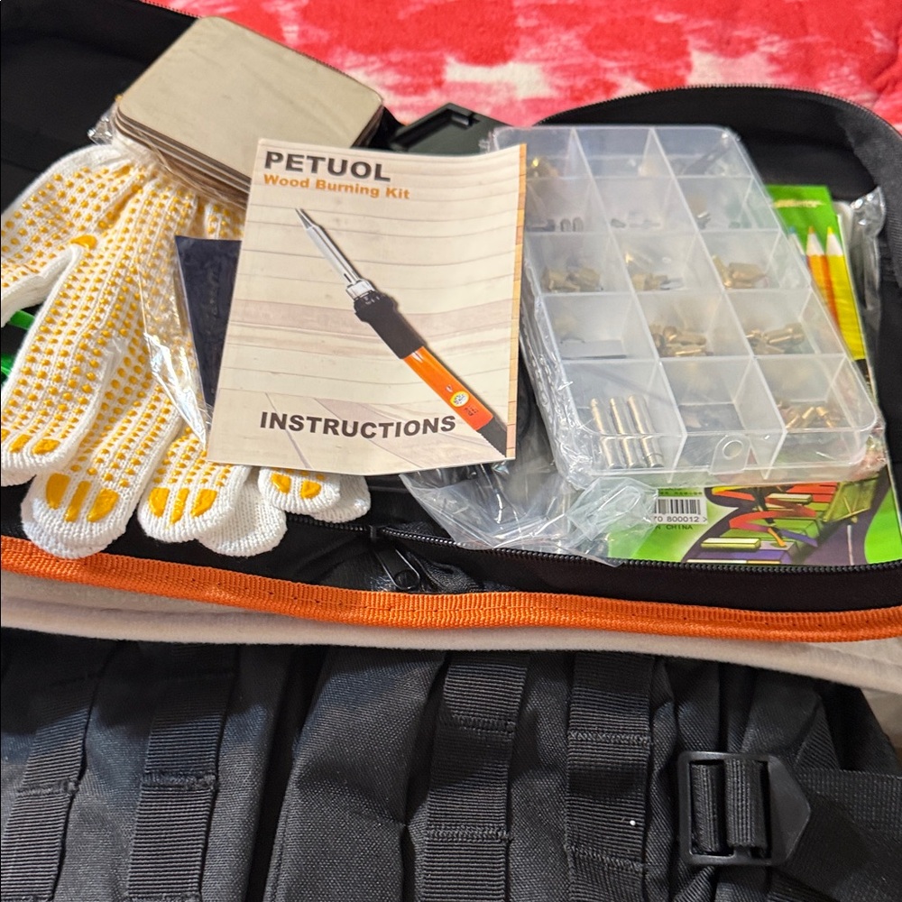 Petuol Wood Burning Kit with Accessories